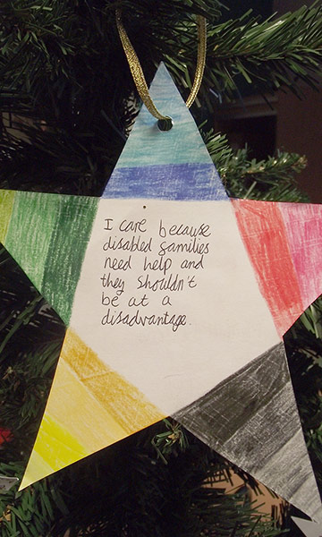 Wish star campaign: Scope's wish star campaign