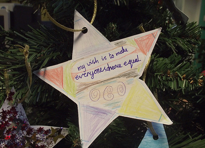 Wish star campaign: Scope's wish star campaign