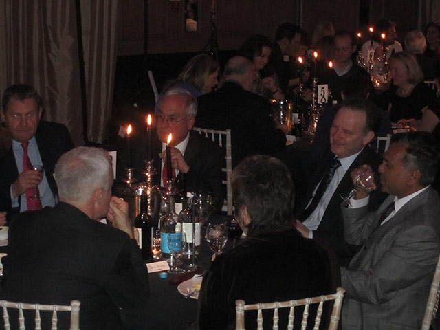 Public Services Summit : Dinner at the Public Services Summit 2012