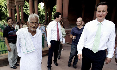 David Cameron on India visit
