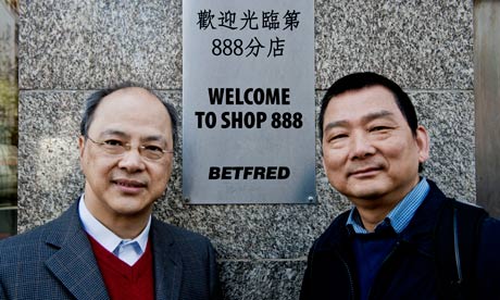 Peter Chan (left) and David Li