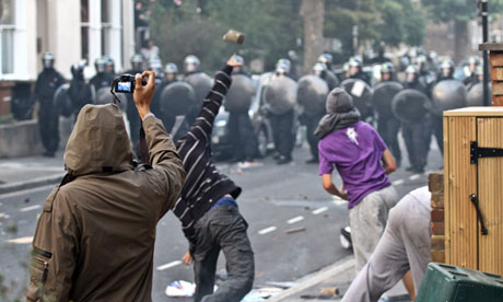 London riots, summer 2011