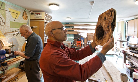 Men at work in the Camden Town Shed