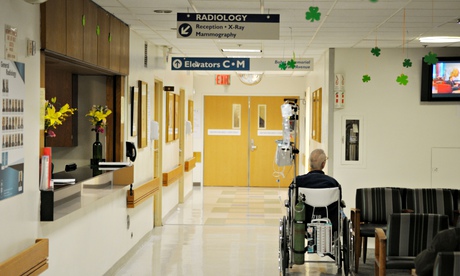 An NHS radiology waiting area. Radiology is just one of the specialties suffering staff shortages