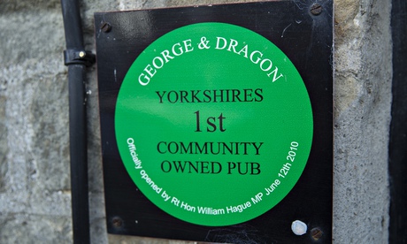 The George and Dragon in Hudswell, North Yorks, is a community-owned pub