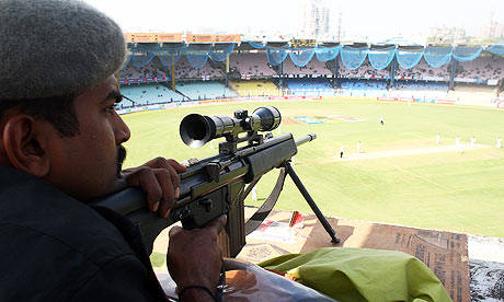 Security at the first Test in Chennai
