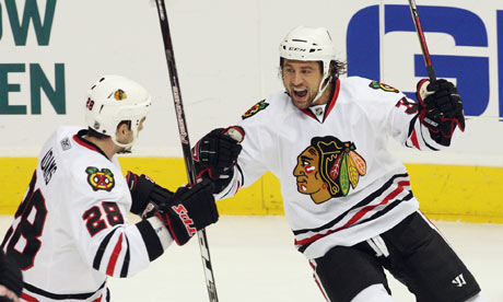 Adam Burish, Colin Fraser, Craig Adams