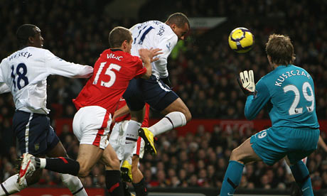 Agbonlahor scores the winner at Old Trafford