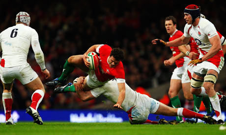 Jamie Roberts Wales v England - RBS 6 Nations
