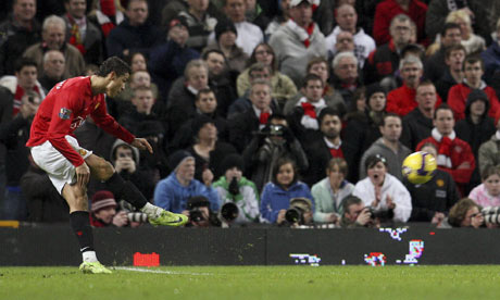 Cristiano Ronaldo, Man Utd v Blackburn