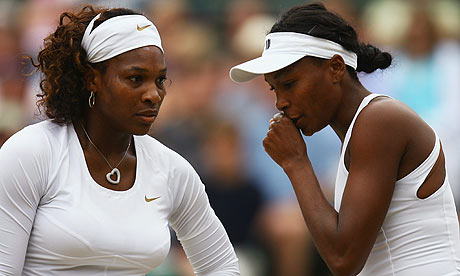 Serena Williams and Venus Williams So what has Venus just told her sister 