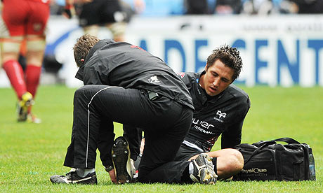 Gavin Henson has not played rugby since injuring himself playing for the Ospreys 18 months ago