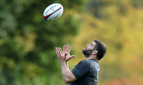 England Rugby Union Training Session
