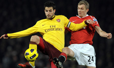 Arsenal's Spanish midfielder Cesc Fabreg