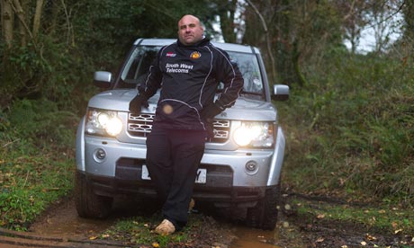 Chris Budgen of Exeter Chiefs at Wessington Farm, Awliscombe, Devon