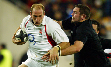 Lawrence Dallaglio England New Zealand
