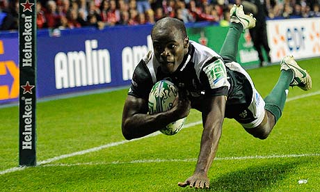 topsy ojo and London Irish 