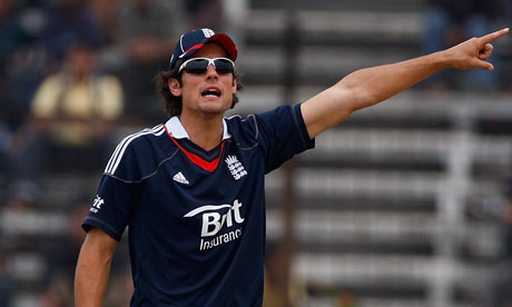 alastair cook twitter. Alastair Cook leads England