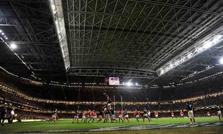 Wales v France at the Millenium Stadium