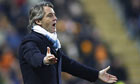 Roberto Mancini confident top-four finish beckons for Manchester City