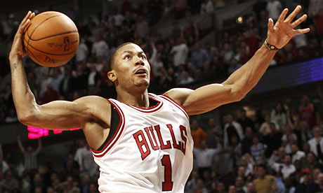 derrick rose bulls. Chicago Bulls#39; Derrick Rose