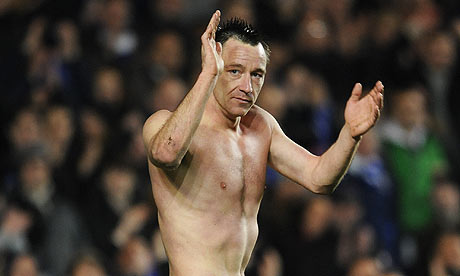 The image of Chelsea's season, but is John Terry naked?