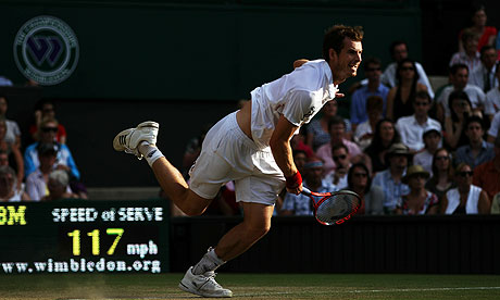 andy murray wimbledon 2010. Andy Murray en route to seeing