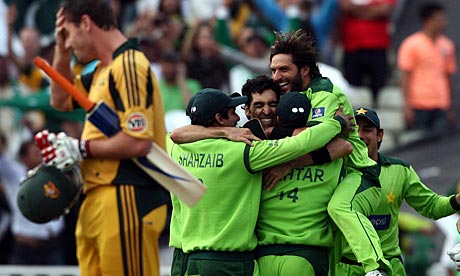Pakistan Team Celebrating