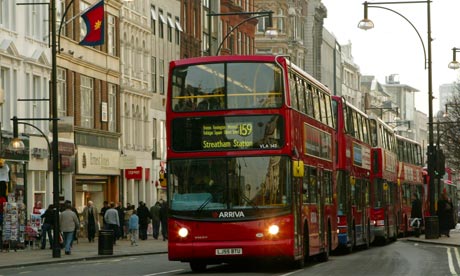 London Buses 2012. London buses
