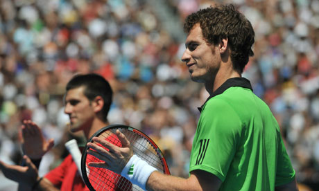 andy murray 2011. Andy Murray and Novak Djokovic