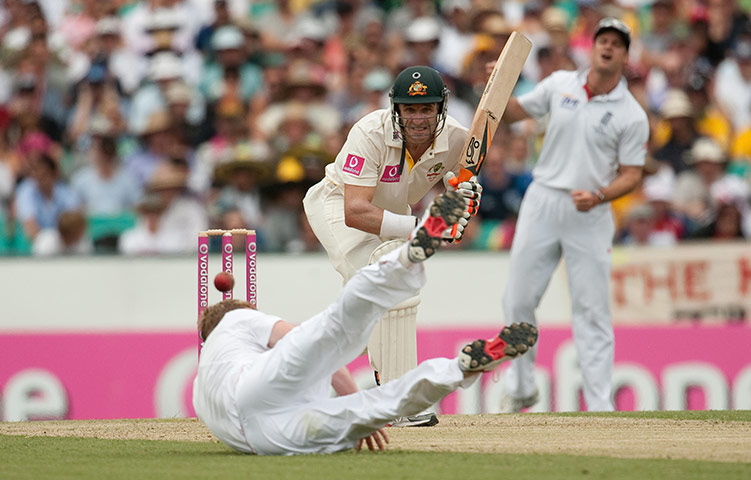 Ashes 2010: Paul Collingwood and Mike Hussey