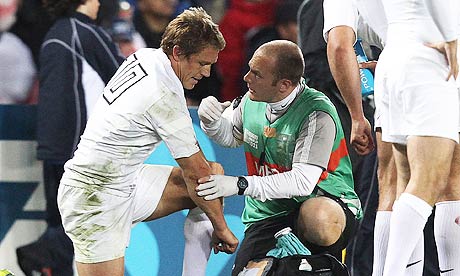 Jonny Wilkinson injured