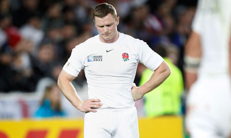 The England wing Chris Ashton