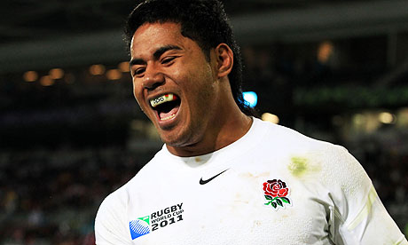 England's Manu Tuilagi attracted plenty of attention during the Rugby World