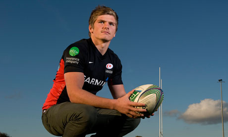 Saracens' Owen Farrell has a strong work ethic