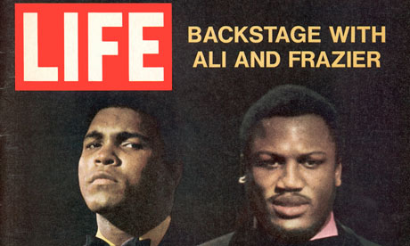 Muhammad Ali and Joe Frazier