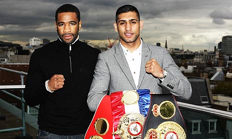 Amir Khan and Lamont Peterson Press Conference
