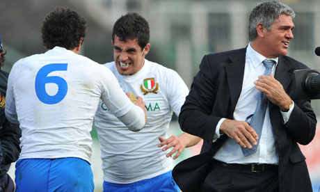 Italy coach Nick Mallett