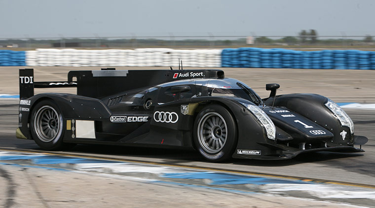 Audi R18 Testing: Audi R18 testing at Sebring