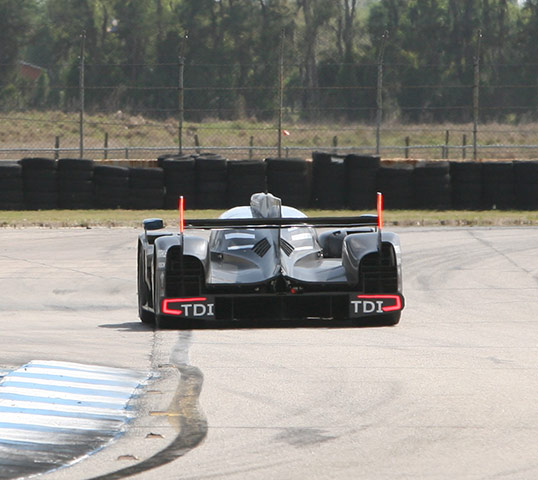 Audi R18 Testing: Audi R18 testing at Sebring