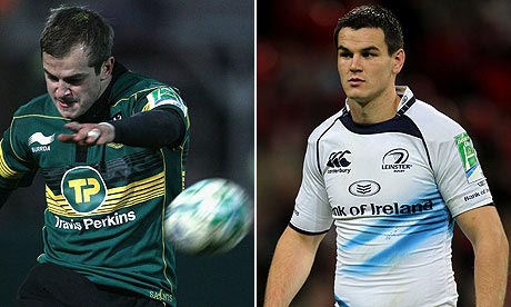 Stephen Myler and Jonathan Sexton