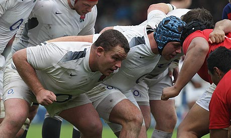 Matt Stevens, the England Saxons forward