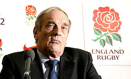 Martyn Thomas, the RFU's acting chief executive