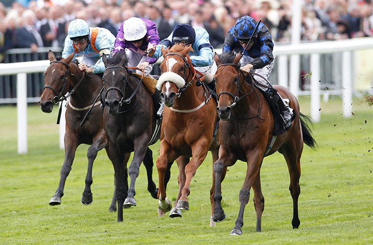 Ascot day 4: Jamie Spencer, on Samitar, wins the Albany Stakes on day 4 of Royal Ascot