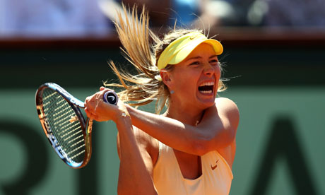 maria sharapova 2011s. Maria Sharapova, defeated French Open semi-finalist, has pulled out of the Aegon Classic. Photograph: Clive Brunskill/Getty Images