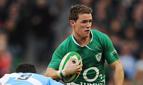 Ireland's Craig Gilroy breaks through against Argentina
