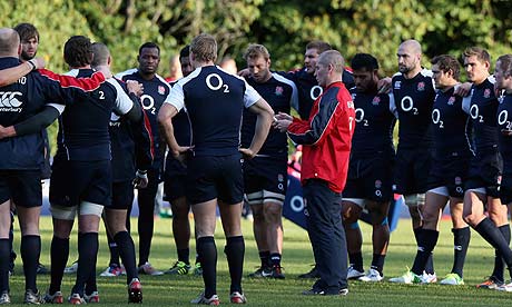 Stuart Lancaster, the England head coach