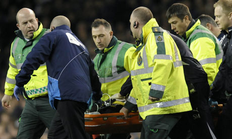 Fears for FABRICE MUAMBA after midfielder collapses on pitch at ...