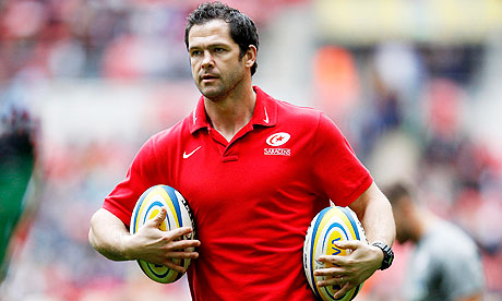 Saracens do not want to lose their head coach Andy Farrell to England set-up