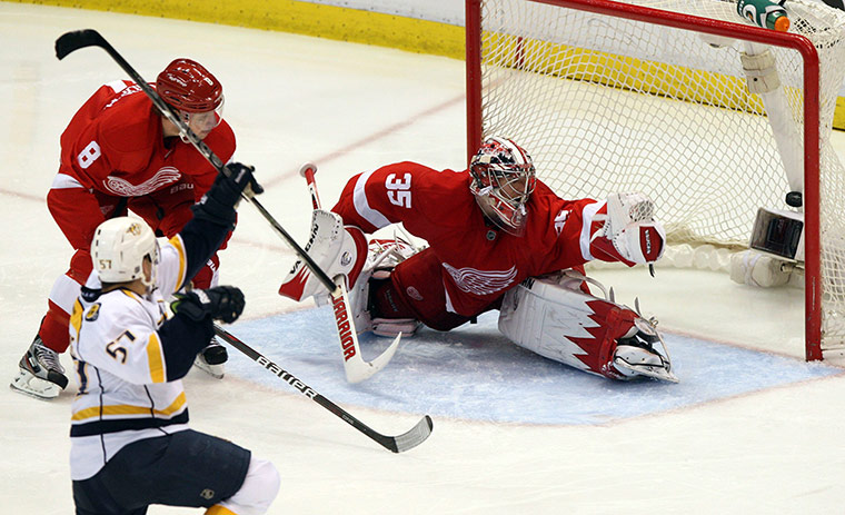 NHL QF: Nashville Predators' Gabriel Bourque